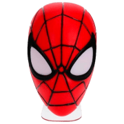 Lampă de masă fan Paladone Spiderman Mask Light Red Rețea