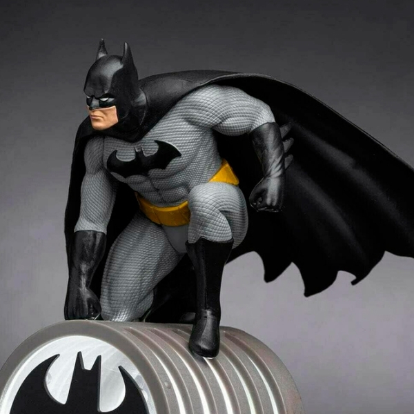 Lampă de masă fan Paladone Batman Figurine Light Gray Rețea photo 4