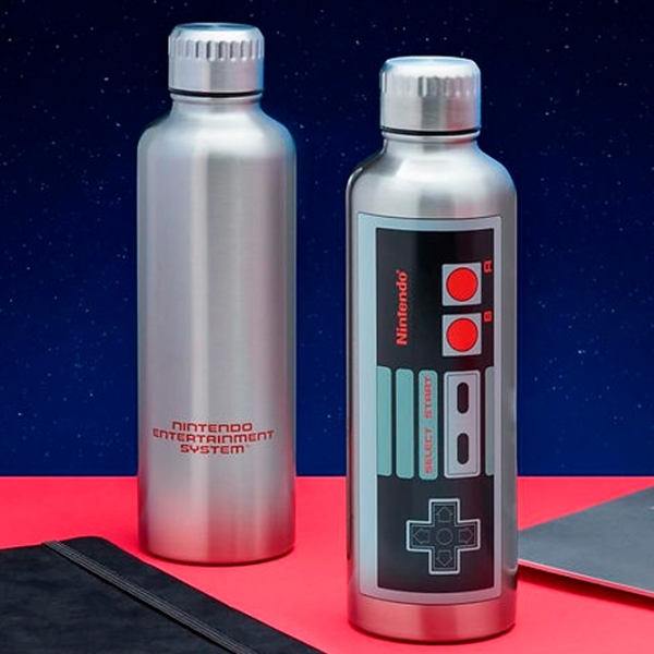 Sticlă pentru apă Paladone NES Argintiu 500 ml photo 2