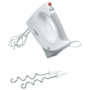 Mixer Bosch MFQ3530 White 450 W, Numărul de viteze: 5, Regim turbo