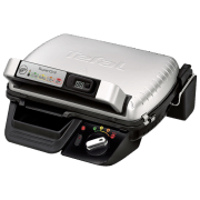 Grill electric Tefal GC451B12 Inox 2000 W, Contact, 280 &deg;С