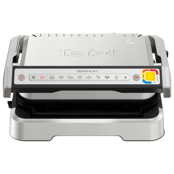 Электрогриль Tefal GC772D30 Нержавеющая сталь 2100 Вт, Контактный, Барбекю, photo 1