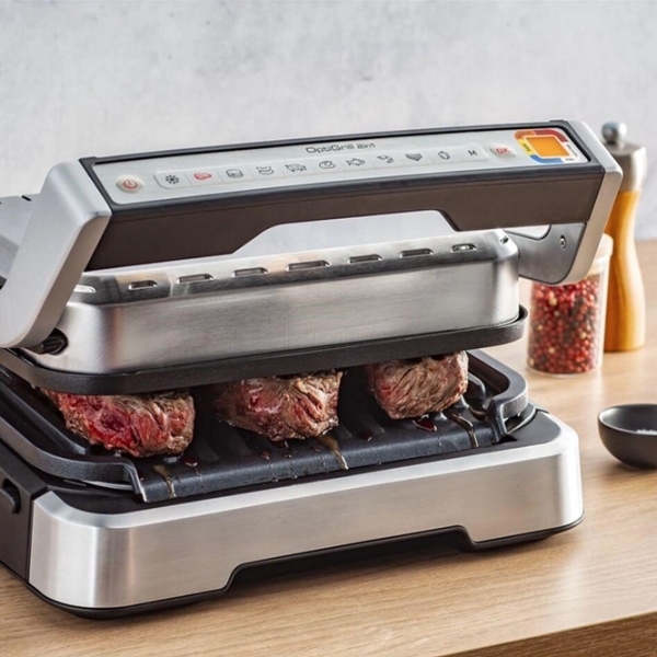 Электрогриль Tefal GC772D30 Нержавеющая сталь 2100 Вт, Контактный, Барбекю, photo 4