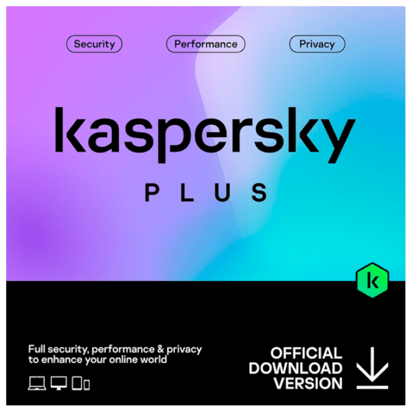 Антивирус KASPERSKY Plus Карточка 1 Устройство, Карточка, 12 photo 1