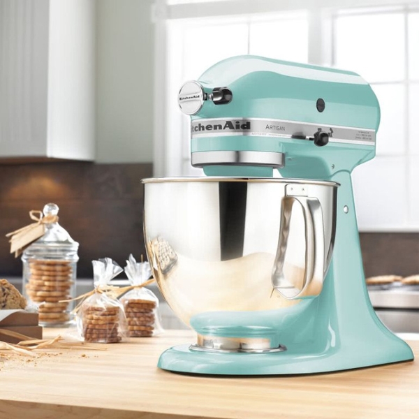 Миксер KitchenAid 5KSM175PSEIC Бирюзовый 300 Вт, Количество скоростей: 10, Турборежим photo 5
