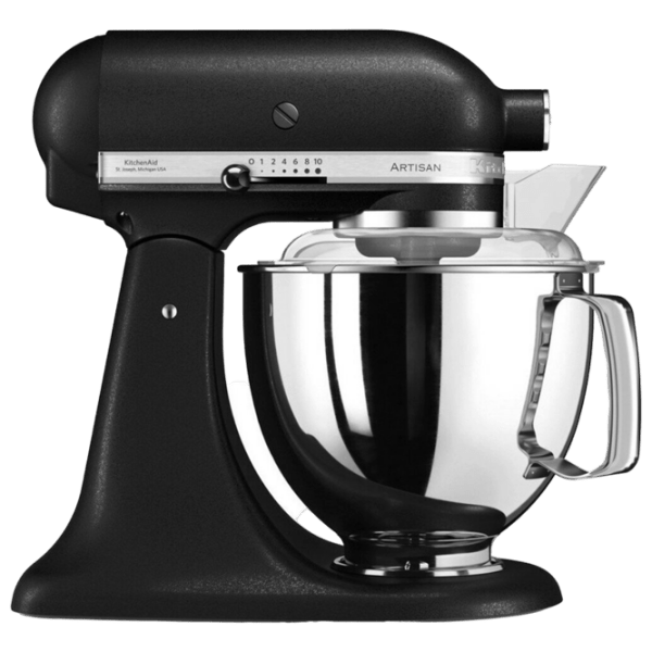 Миксер KitchenAid 5KSM175PSEBK Черный 300 Вт, Количество скоростей: 10, Турборежим photo 1
