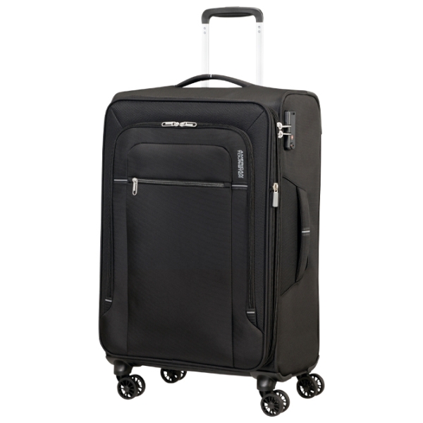 Чемодан American Tourister Crosstrack Черный Серый 71.5л   photo 1