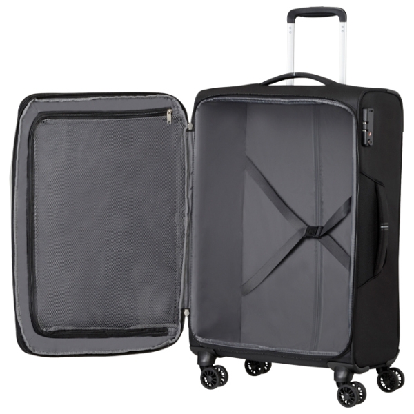 Чемодан American Tourister Crosstrack Черный Серый 71.5л   photo 5