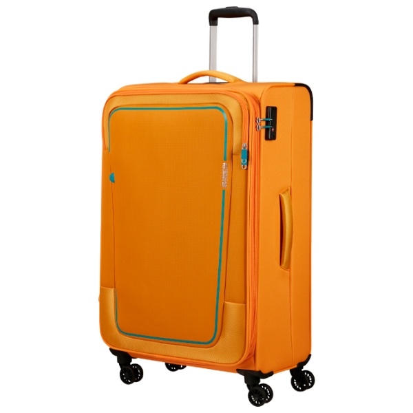 Чемодан American Tourister Pulsonic Spinner Expandable Желтый Sunset 113л   photo 2