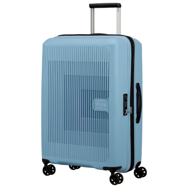 Чемодан American Tourister Aerostep Spinner Grey Soho 66л   photo 1