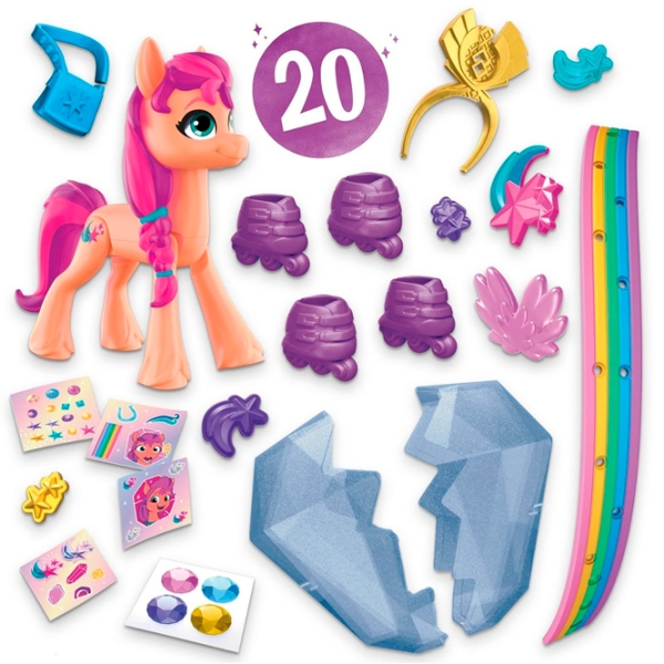Figurine Hasbro My Little Pony Movie Crystal Adventure Ponies Ast 5+ / Multicolor photo 3