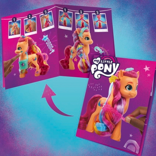 Figurină Hasbro My Little Pony Movie Rainbow Reveal 5+ / Orange photo 5