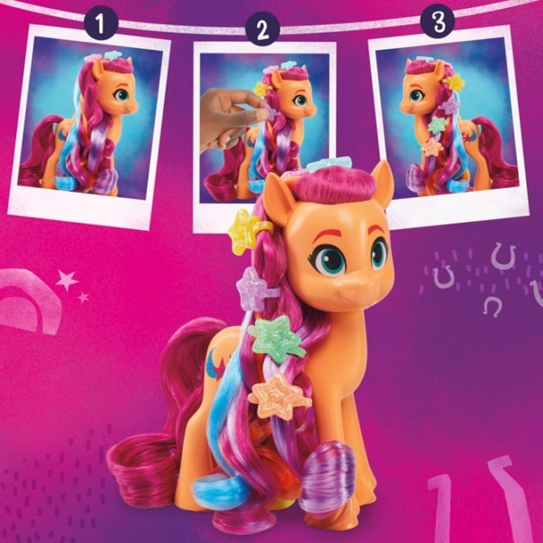 Figurină Hasbro My Little Pony Movie Rainbow Reveal 5+ / Orange photo 7