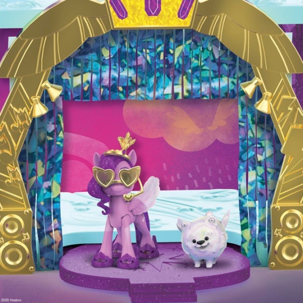 Jucărie Hasbro My Little Pony Movie Soaring Shimmer Castle 5+ / Violet photo 2