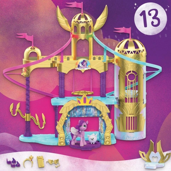 Jucărie Hasbro My Little Pony Movie Soaring Shimmer Castle 5+ / Violet photo 7
