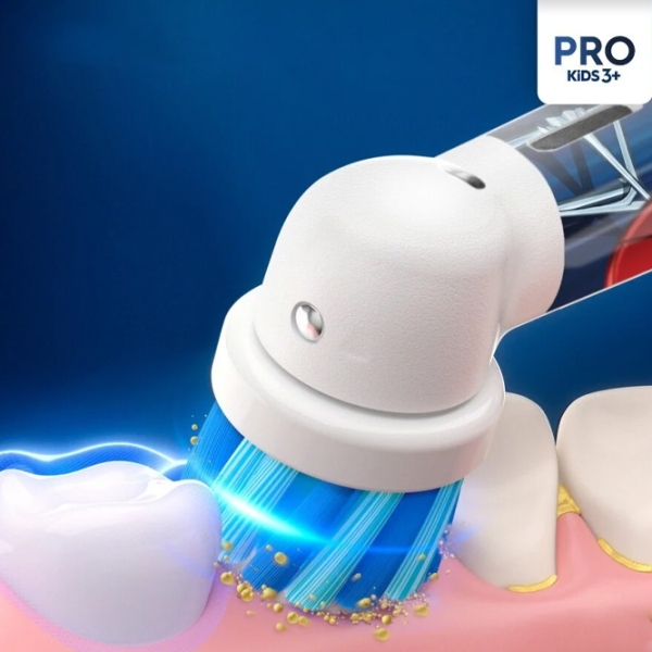 Periuță de dinți electrică Braun Kids Vitality PRO D103 Spiderman Blue  photo 6