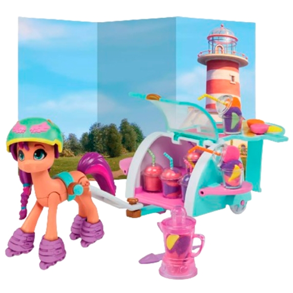 Figurină Hasbro My Little Pony Movie Sparkling Scenes Ast 5+ / Orange photo 1