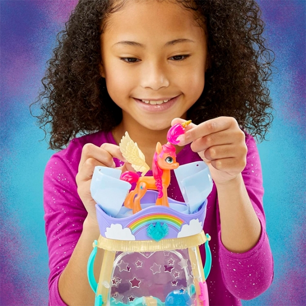 Jucărie Hasbro My Little Pony Sparkle Reveal Lantern 5+ / Orange photo 7