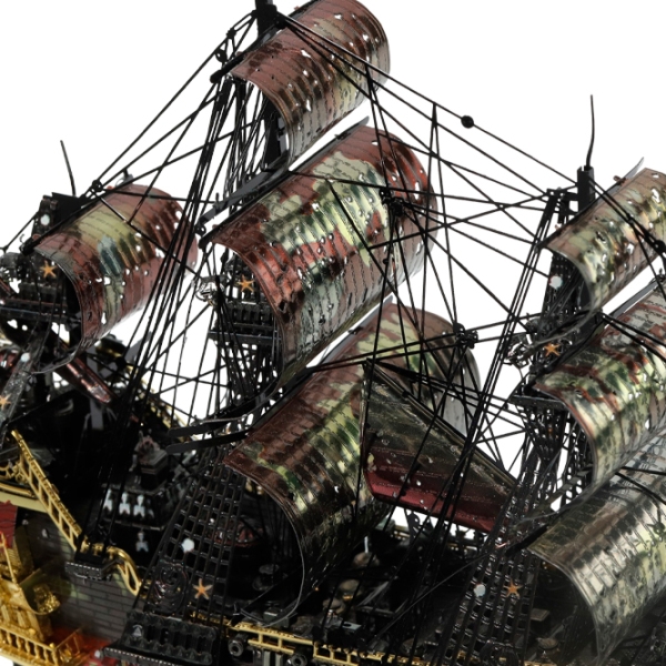 Puzzle 3D Piececool The Queen Anne's Revenge (HP239-KG) Numărul de piese: 156, V&acirc;rsta recomandată: 14+ photo 5