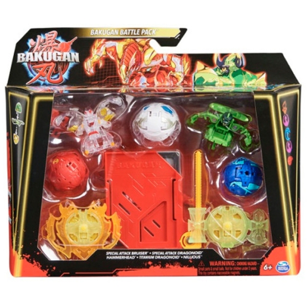 Игрушка Spin Master Bakugan Battle Pack 3S1 ast 6+ / Разноцветный photo 2