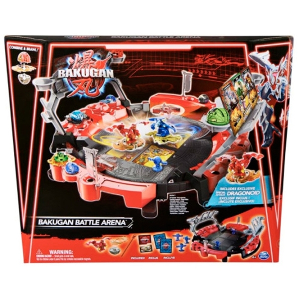 Jucărie interactivă Spin Master Bakugan Battle Arena 3S1 6+ / Multicolor photo 1