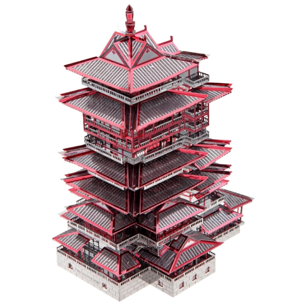 Puzzle 3D Piececool Yuewang Tower (HP089-RKS) Numărul de piese: 298, V&acirc;rsta recomandată: 14+ photo 4