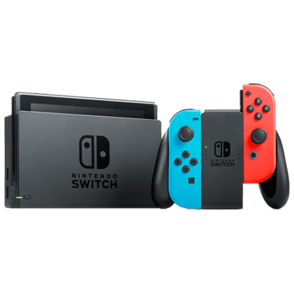Consolă portabilă pentru jocuri Nintendo Switch Blue-Red HDD , RAM 4 GB photo 1