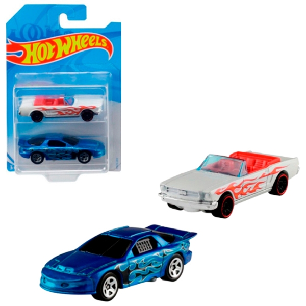 Mașină Hot Wheels Basic Car 2-Pack FVN40 Multicolor  photo 1