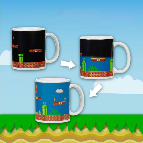 Кружка Paladone Super Mario Heat Change Mug Разноцветный 300 мл photo 2