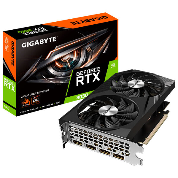 Видеокарта Gigabyte GeForce RTX 3050 WINDFORCE OC 8 ГБ  photo 6