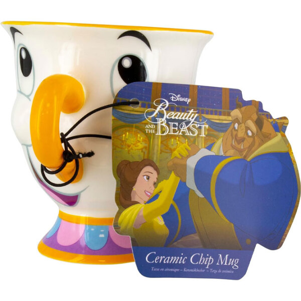 Cană Paladone Disney Beauty And The Beast Chip Mug Multicolor 266 ml photo 4