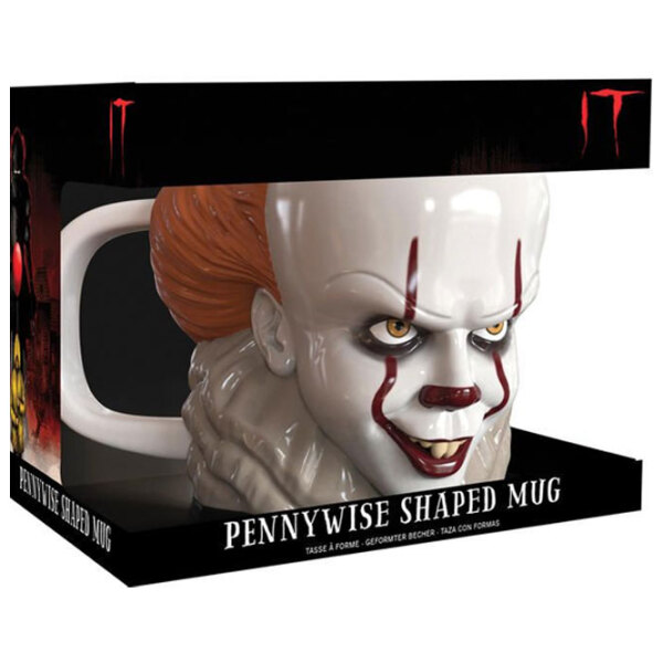 Cană Paladone IT Pennywise Shaped Mug Black 300 ml photo 4