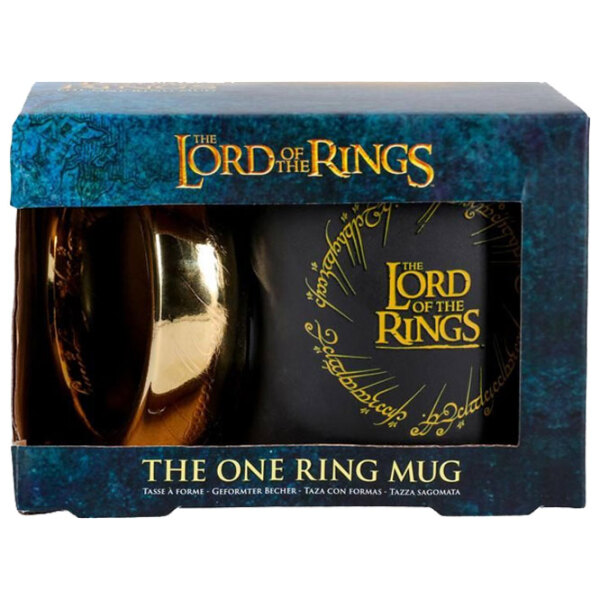 Cană Paladone The Lord of the Rings Shaped Mug Black 500 ml photo 4