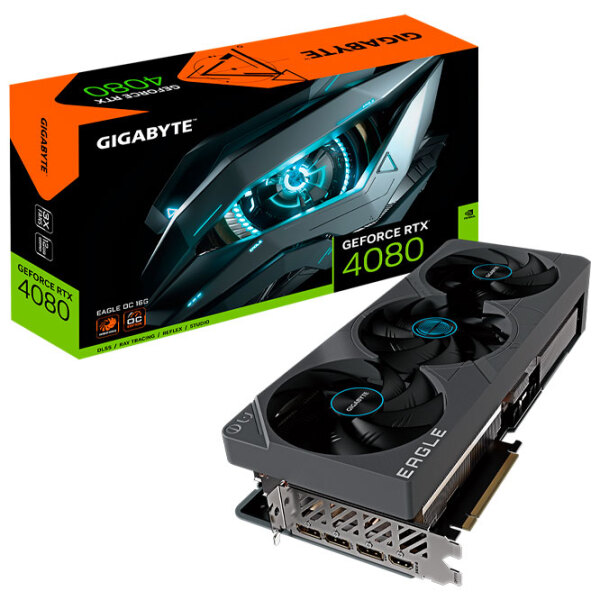 Placă video Gigabyte GeForce RTX 4080 Eagle OC 16 GB  photo 7