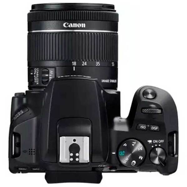 Cameră foto Canon EOS 250D + EF-S 18-55mm F4-5.6 IS STM Kit Black CMOS, 24.1 MP, f/4 - f/5.6 photo 5
