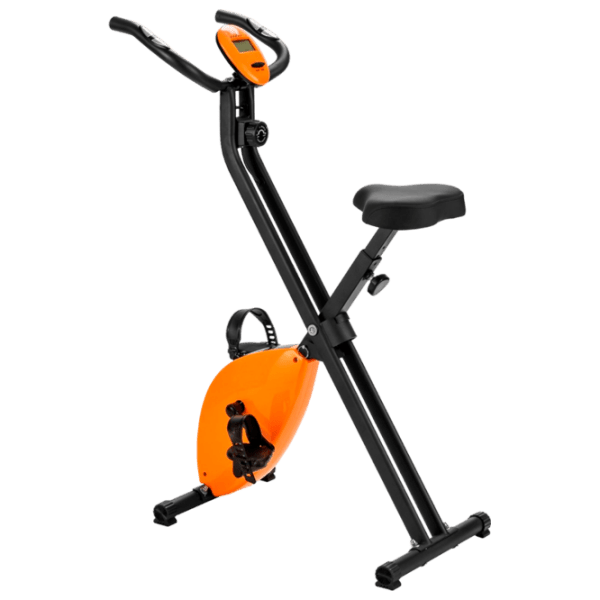 Велотренажер Costway SP37320 Черный Оранжевый Вертикальный, 100 кг photo 1