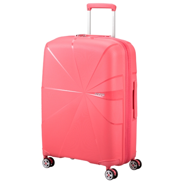 Valiză American Tourister Starvibe Spinner Expandable Coral Sun Kissed 70l   photo 1