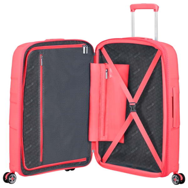 Valiză American Tourister Starvibe Spinner Expandable Coral Sun Kissed 70l   photo 6