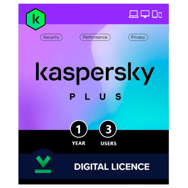 Антивирус KASPERSKY Plus Карточка 3, Карточка, 12 photo 1