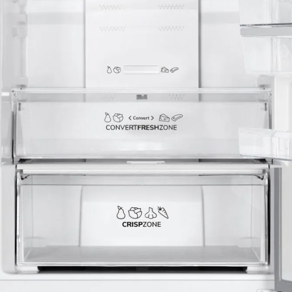 Frigider Gorenje NRK619EAXL4WD Inox 207l/ No Frost, 97l/ No Frost, A++ photo 3