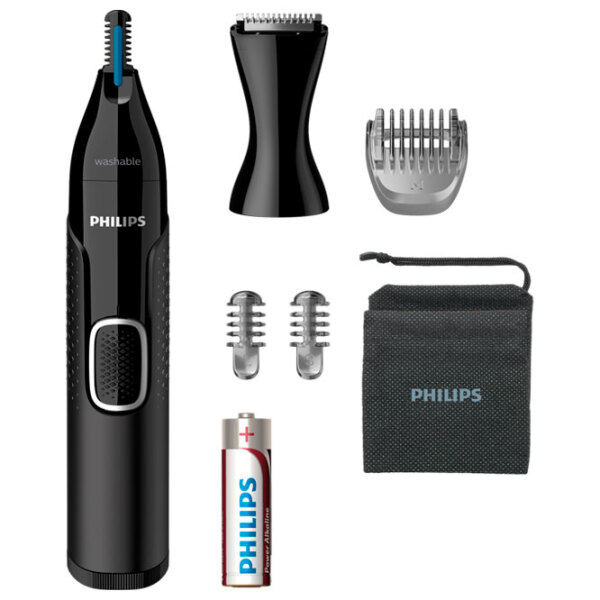 Trimmer de nas şi urechi Philips NT5650/ 16 Black  photo 2