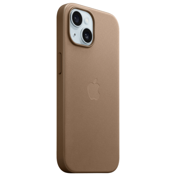 Чехол для смартфона Apple iPhone 15 (MT3C3ZM/ A) Taupe Коричневый Apple, FineWoven, MagSafe Back photo 2