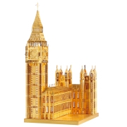 Puzzle 3D Piececool Big Ben (HP018-G) Numărul de piese: 62, V&acirc;rsta recomandată: 14+