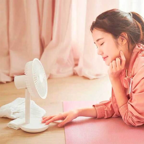 Ventilator Xiaomi Solove Desktop Fan F5 White 5 W, Electronic, Numărul de viteze: 3 photo 4