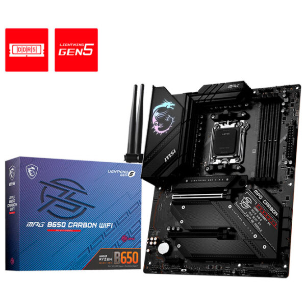Материнская плата MSI MPG B650 CARBON WIFI ATX  photo 5