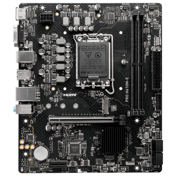 Материнская плата MSI PRO H610M-E ATX  photo 1