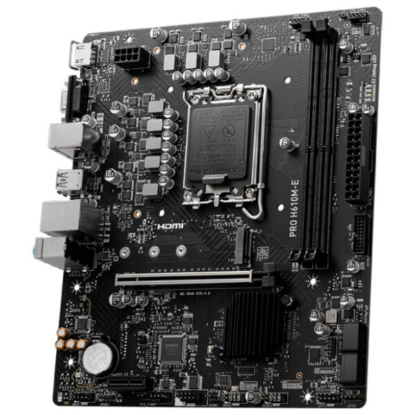 Материнская плата MSI PRO H610M-E ATX  photo 2