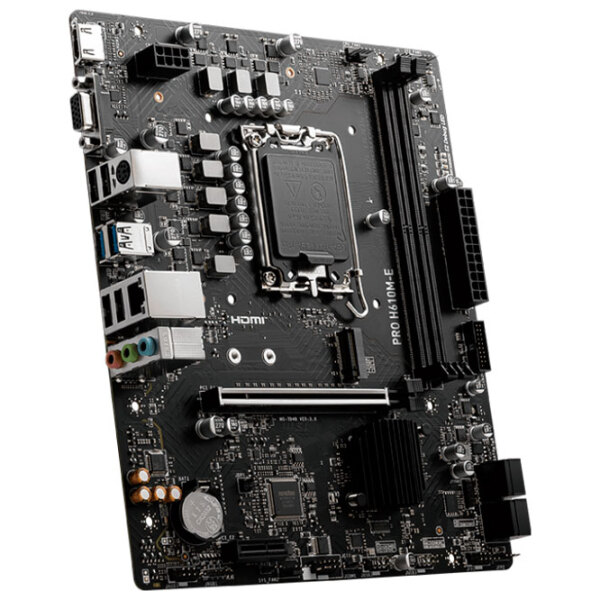 Материнская плата MSI PRO H610M-E ATX  photo 3