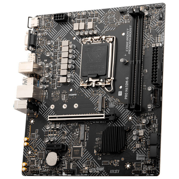 Материнская плата MSI PRO H610M-G mATX  photo 2