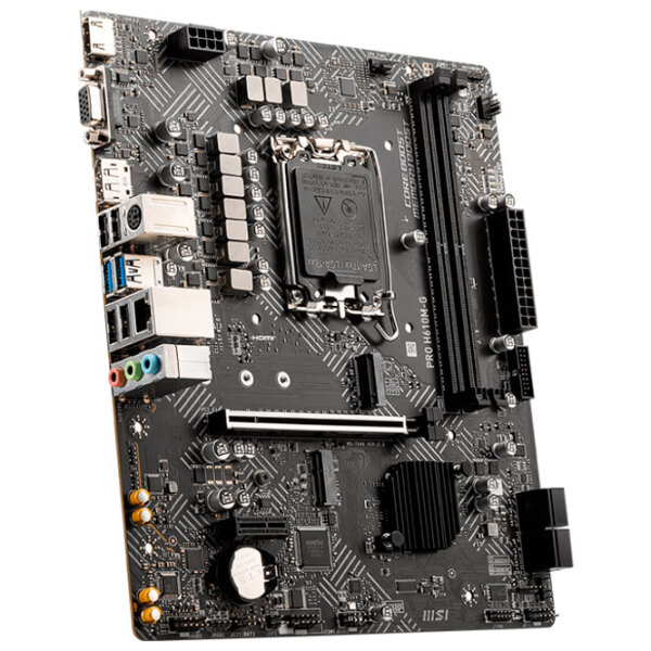 Материнская плата MSI PRO H610M-G mATX  photo 3